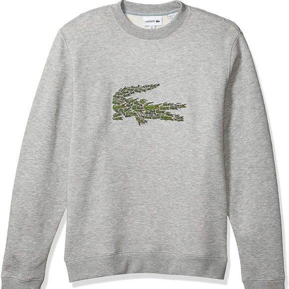 lacoste multi croc sweatshirt